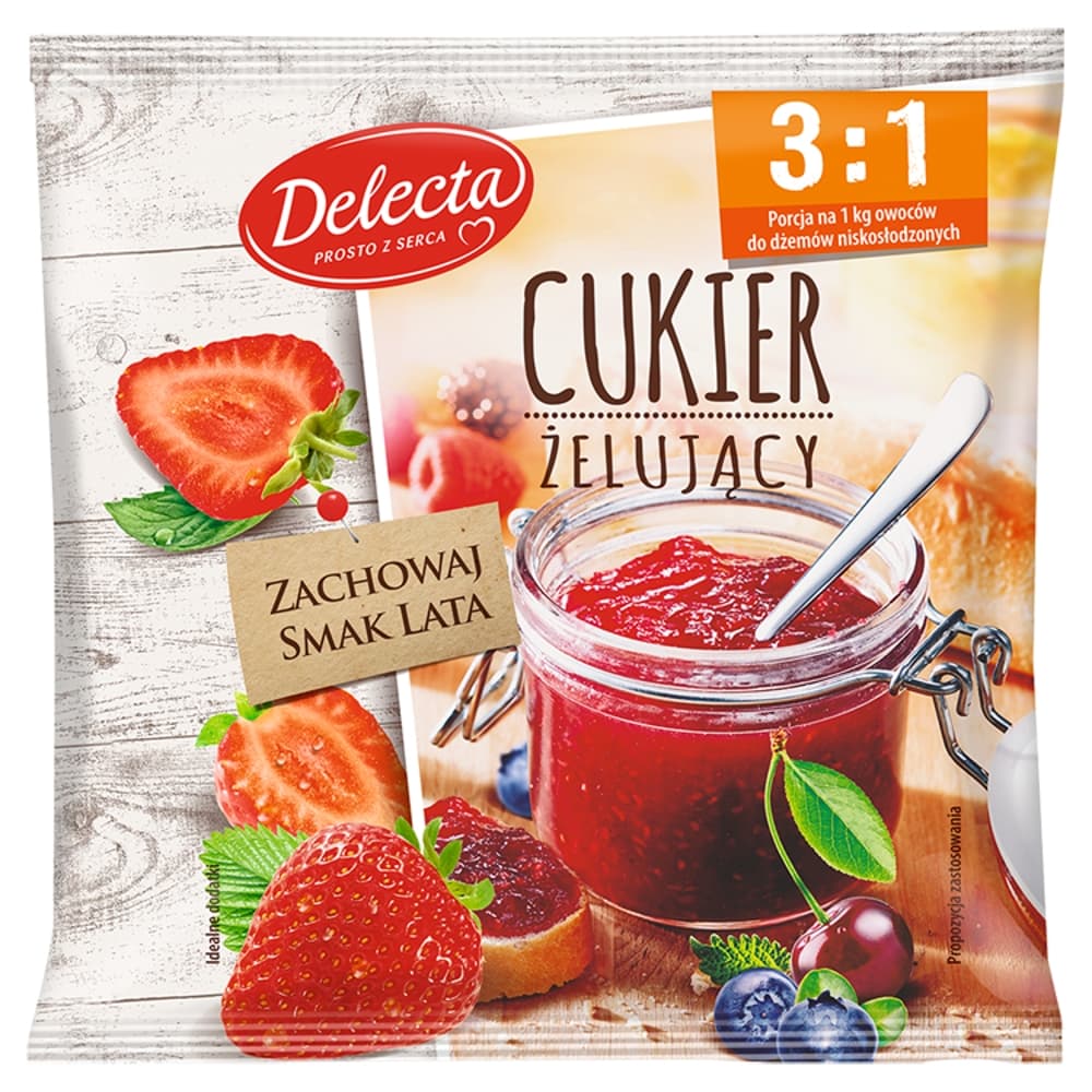 DELECTA Cukier zelujacy 3:1. 18,54 zl/kg