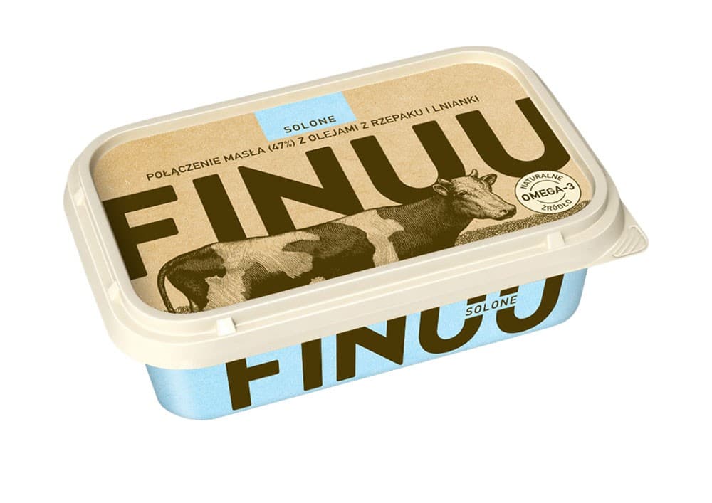 FINUU Solone z finskiego masla, olejow z rzepaku i lnianki. 44,95 zl/kg