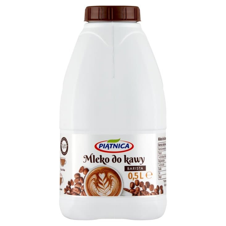 PIATNICA Mleko do kawy. 7,98 zl/l