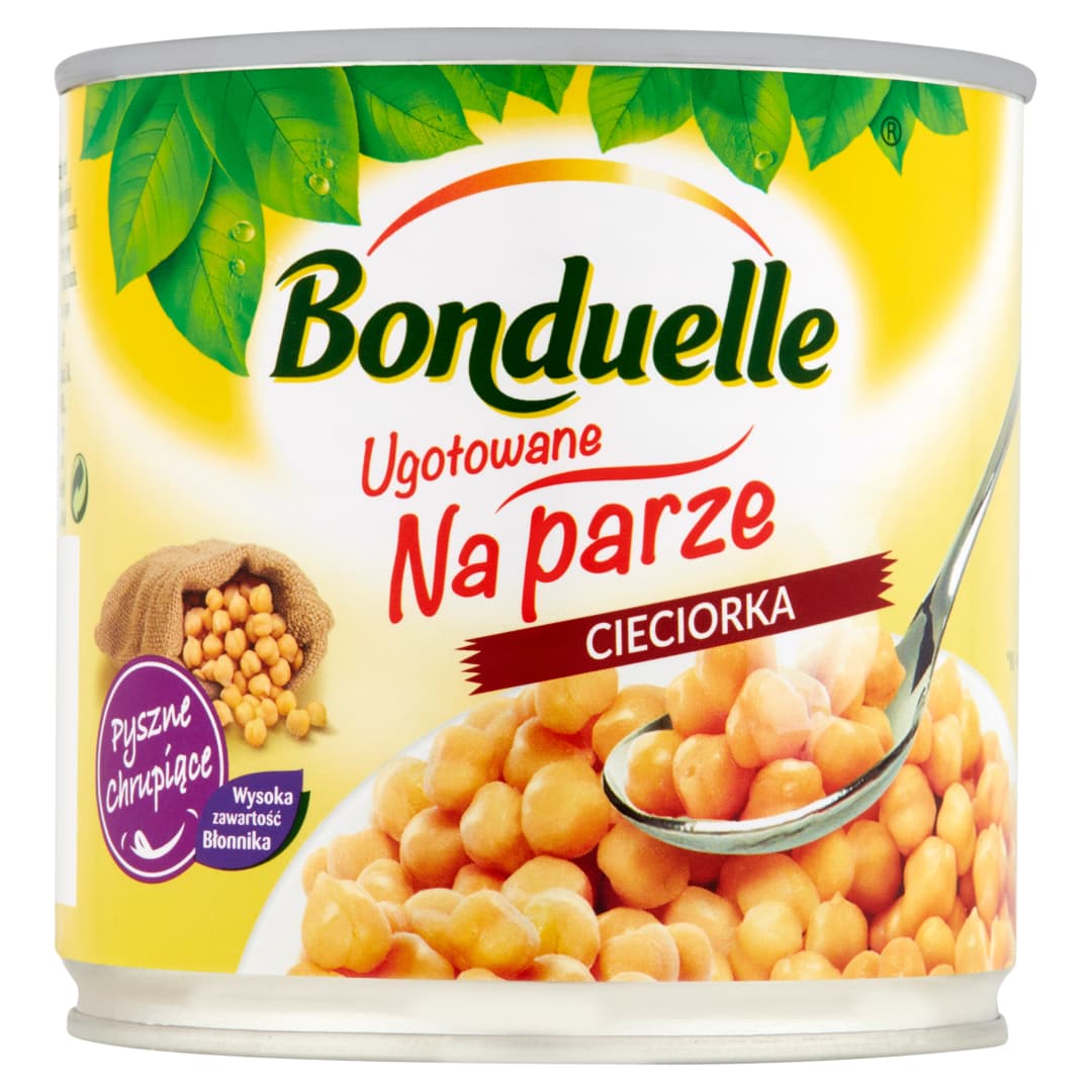 BONDUELLE Cieciorka gotowana na parze. 21,58 zl/kg