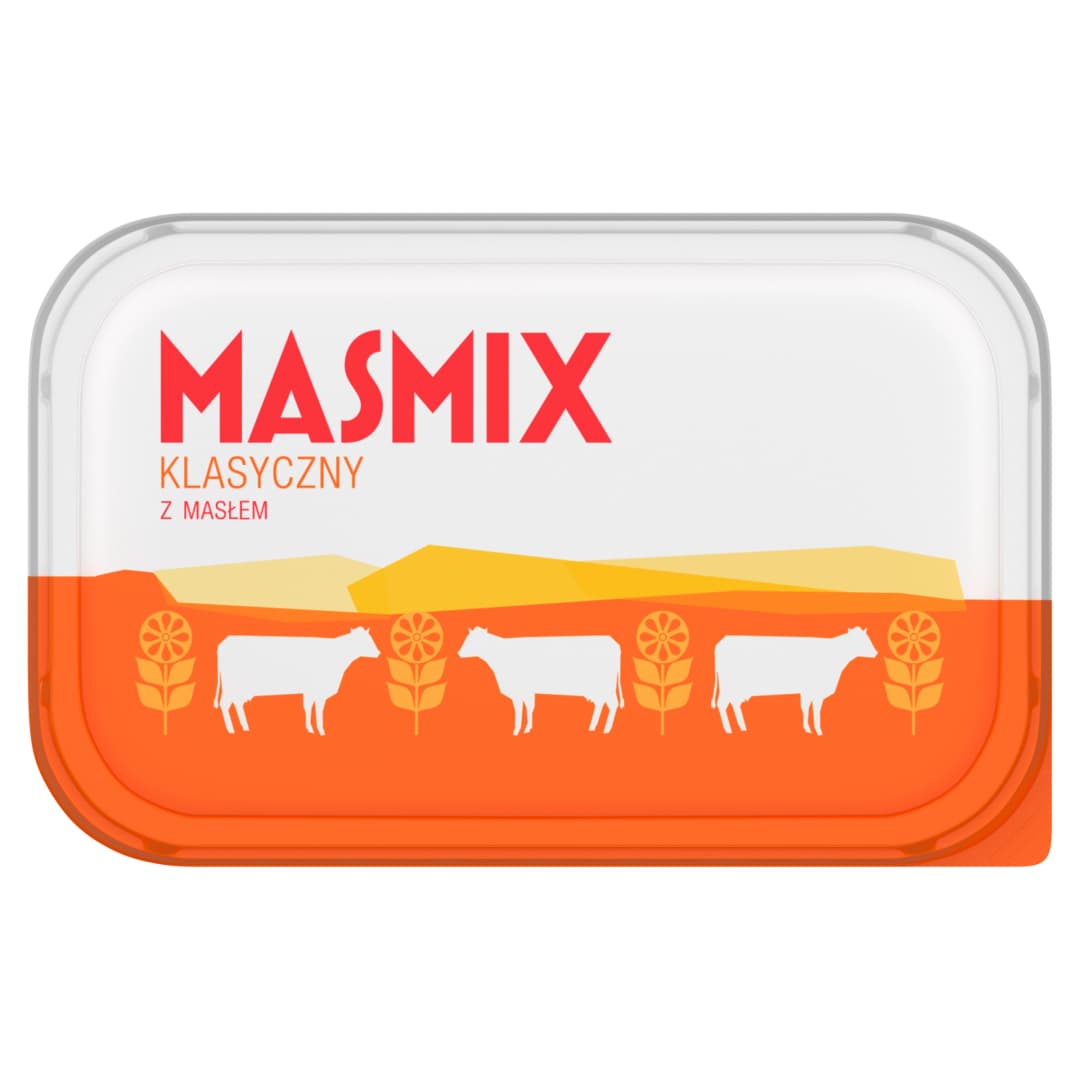 MASMIX Margaryna klasyczna z maslem. 24,98 zl/kg