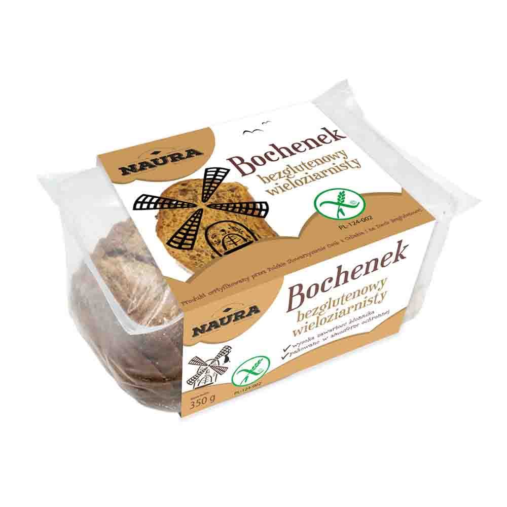 NAURA Bochenek bezglutenowy wieloziarnisty. 39,40 zl/kg