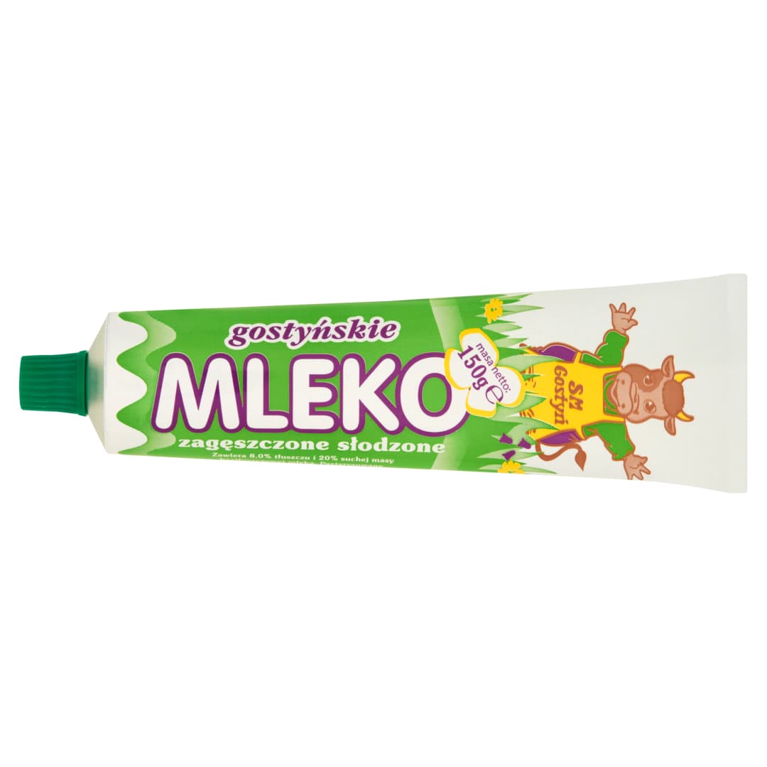 SM GOSTYN Mleko zageszczone slodzone biale w tubie. 29,93 zl/kg