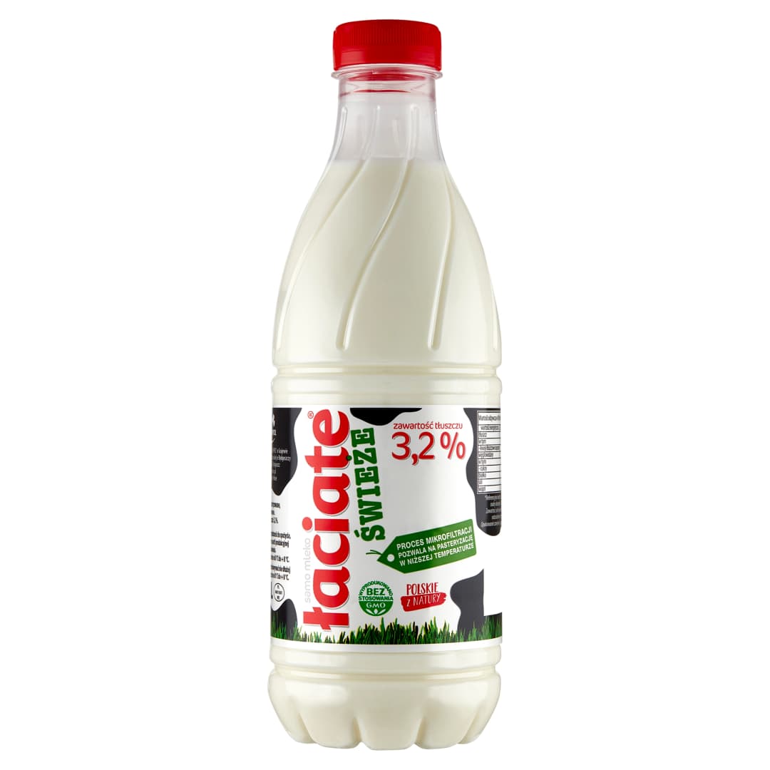 LACIATE Mleko Swieze 3,2%. 4,19 zl/l