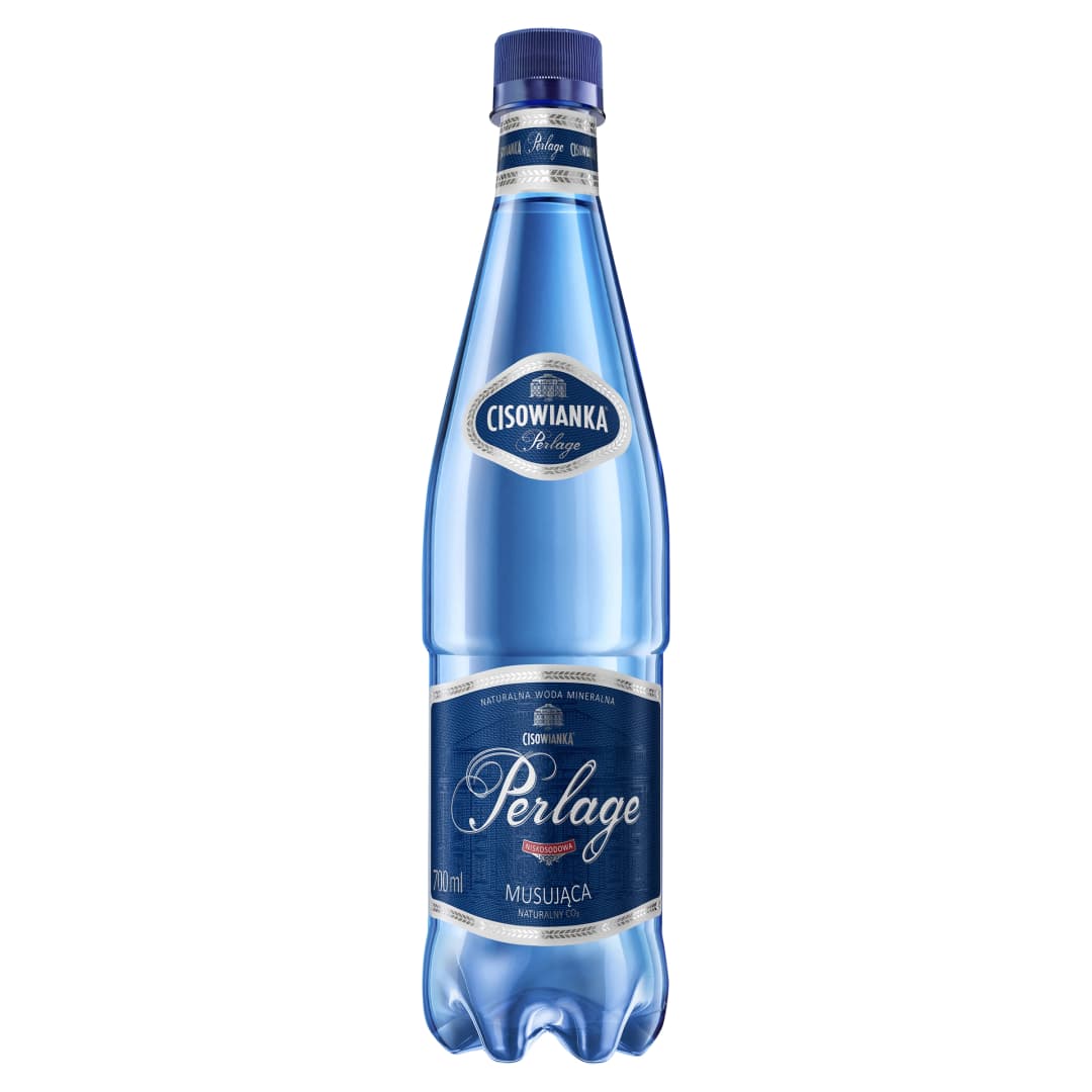 CISOWIANKA PERLAGE Woda mineralna musujaca. 3,56 zl/l