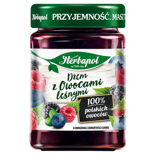 HERBAPOL Dzem owoce lesne niskoslodzony. 21,39 zl/kg