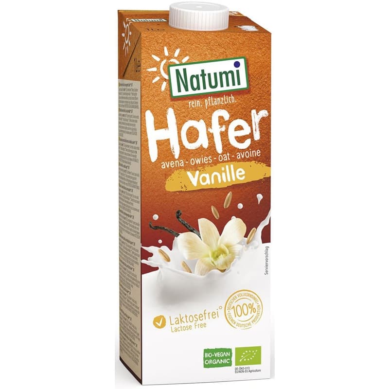 NATUMI Napoj owsiano-waniliowy bez cukru BIO. 11,69 zl/l