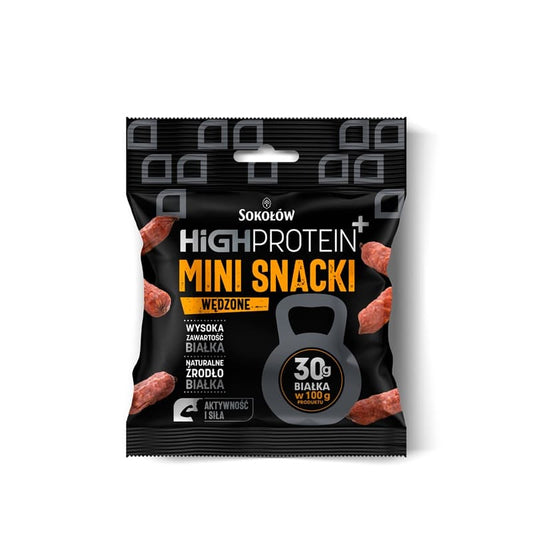 HIGH PROTEIN Mini snacki wedzone. 119,83 zl/kg