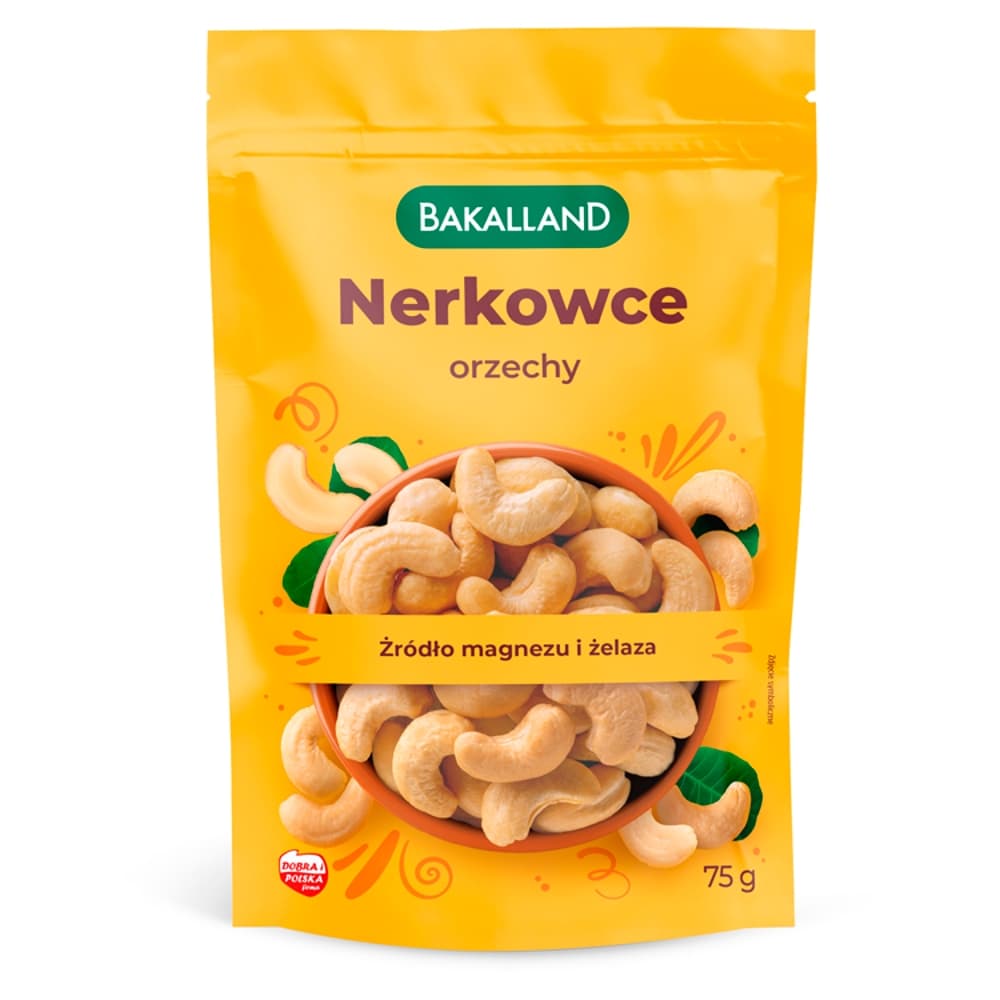 BAKALLAND Orzechy nerkowca. 95,87 zl/kg
