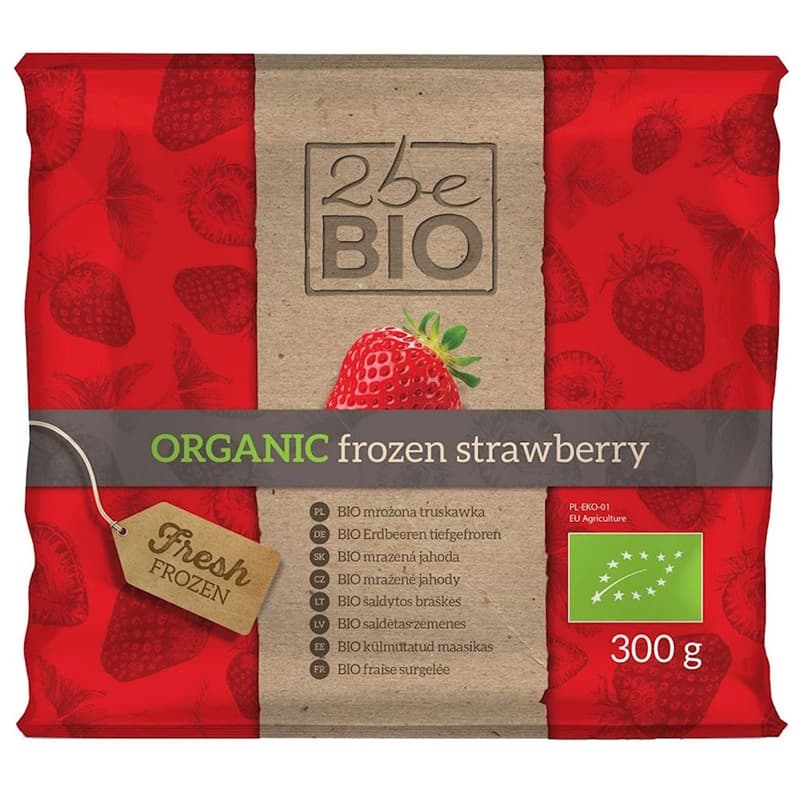 2beBIO Truskawka mrozona BIO. 44,63 zl/kg