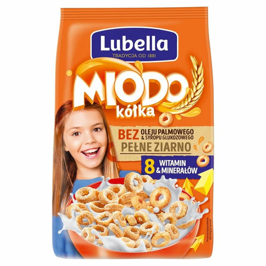 MLEKOLAKI Miodo Kolka zbozowe kolka z miodem. 18,78 zl/kg