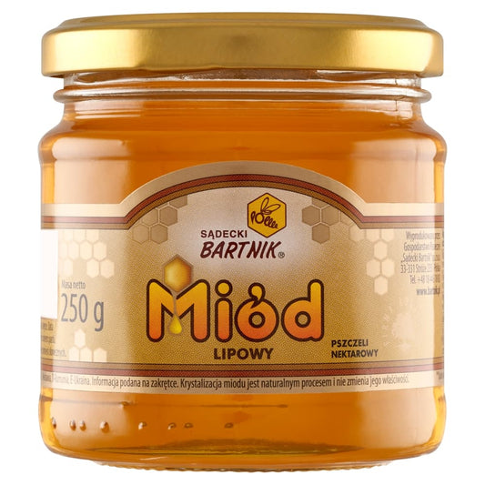 BARTNIK SADECKI Miod lipowy. 55,96 zl/kg