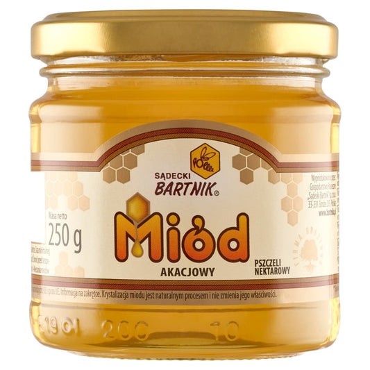 BARTNIK SADECKI Miod akacjowy. 61,96 zl/kg