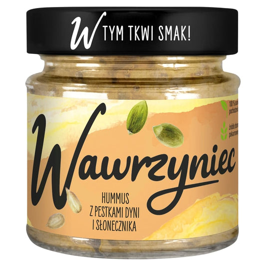 WAWRZYNIEC Hummus z pestkami dyni i slonecznika. 49,94 zl/kg