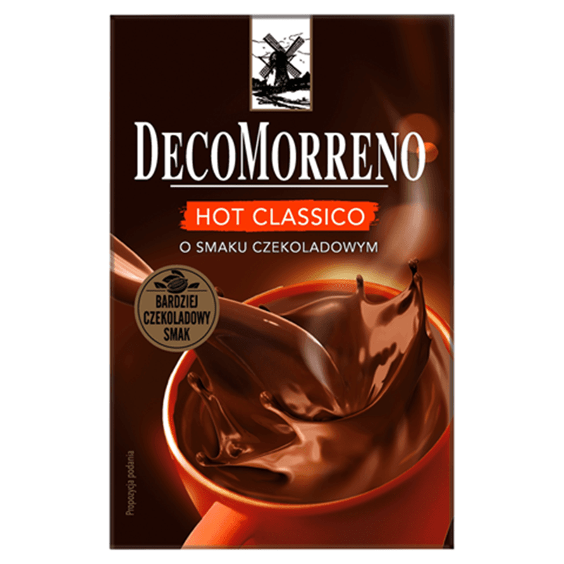 DECOMORRENO Czekolada pitna Classic 10 szt.. 64,76 zl/kg